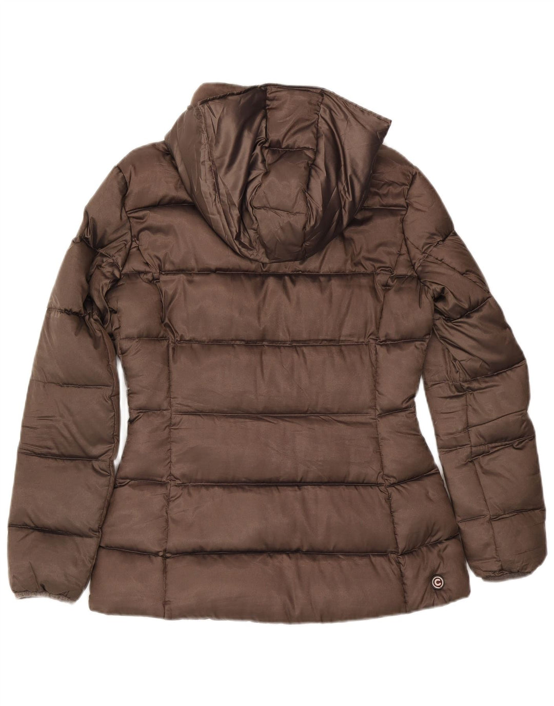 Colmar Womens Hooded Padded Jacket IT 46 Large Brown