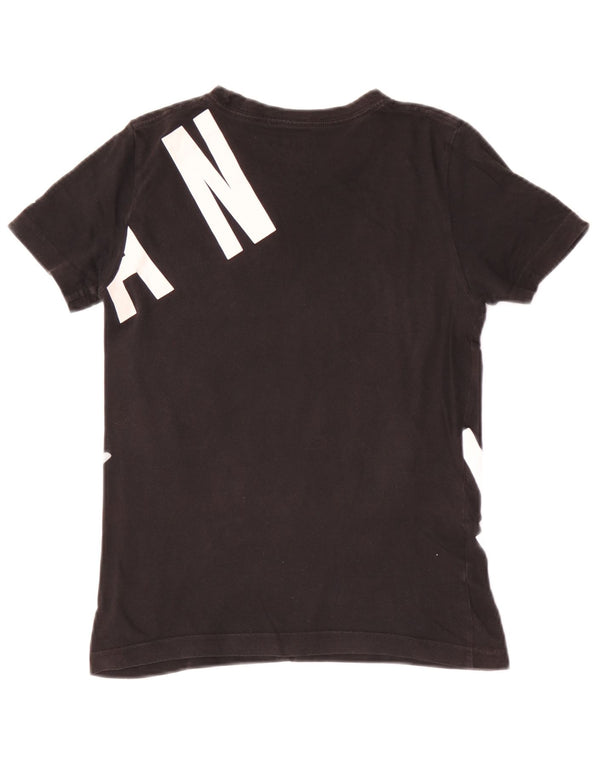 Jordan Boys Graphic T-Shirt Top 8-9 Years Small Black