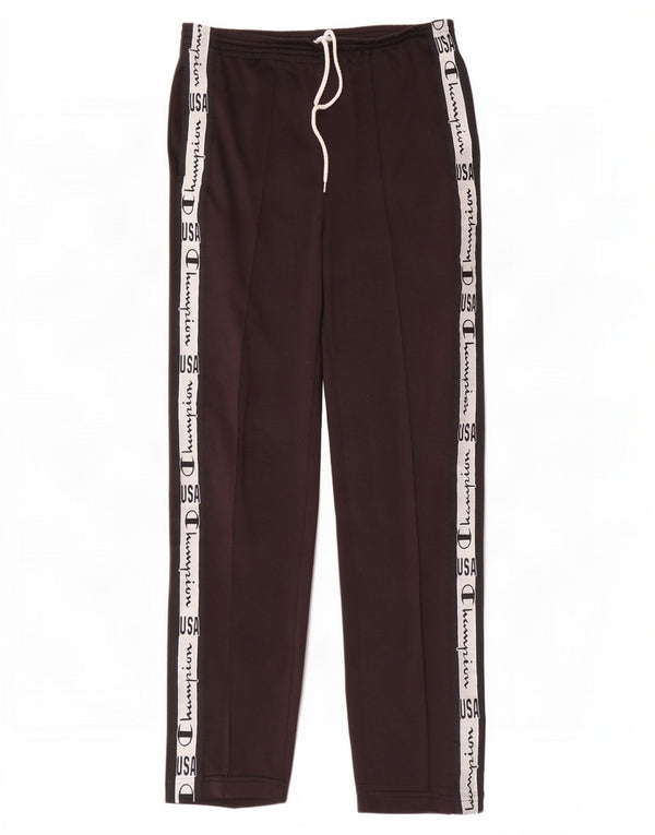 Champion Pantalon de Survêtement USA Graphic Homme Noir Small Colorblock