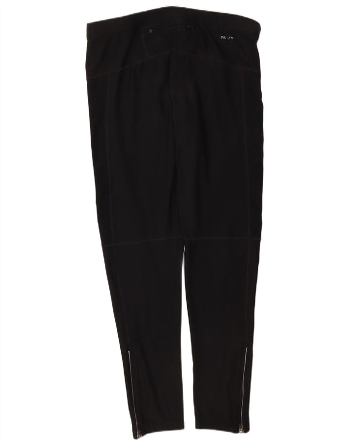 Nike Dame Dri Fit Leggings UK 20 2XL Sort Polyester