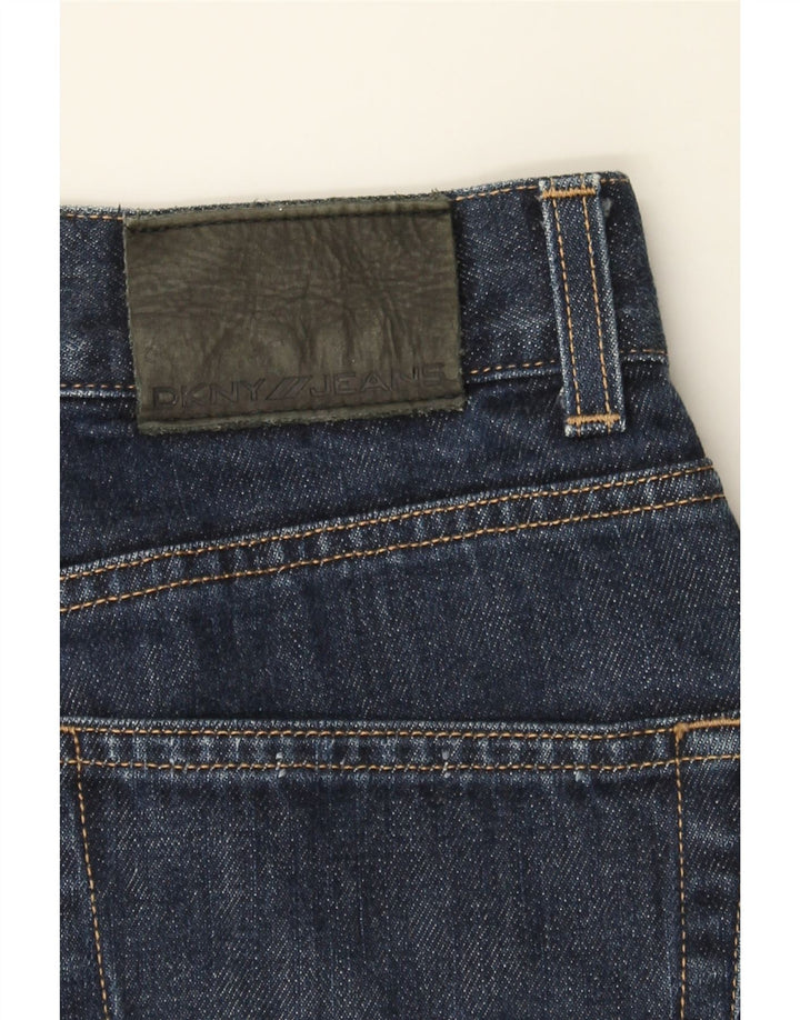 DKNY Womens Straight Jeans W28 L28 Blue Cotton Vintage Dkny and Second-Hand Dkny from Messina Hembry 