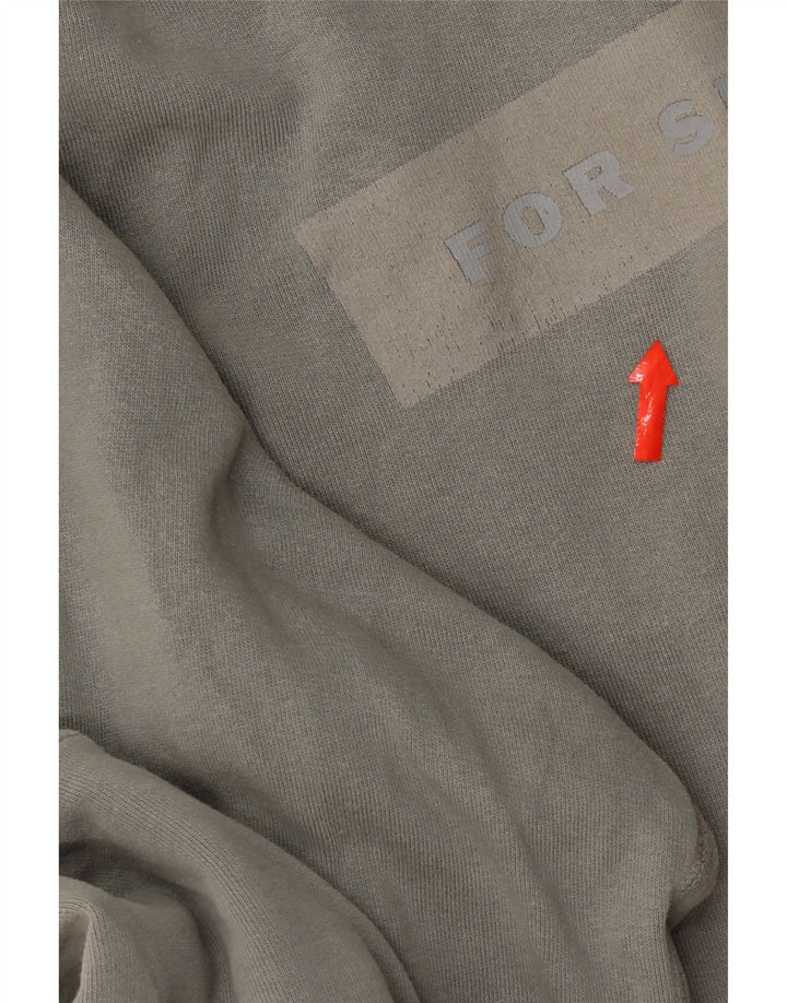 Felpa grafica da uomo Diesel Maglione XL Grigio