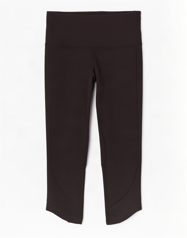 Γυναικείο κολάν Capri Lululemon US 6 Medium Black Nylon