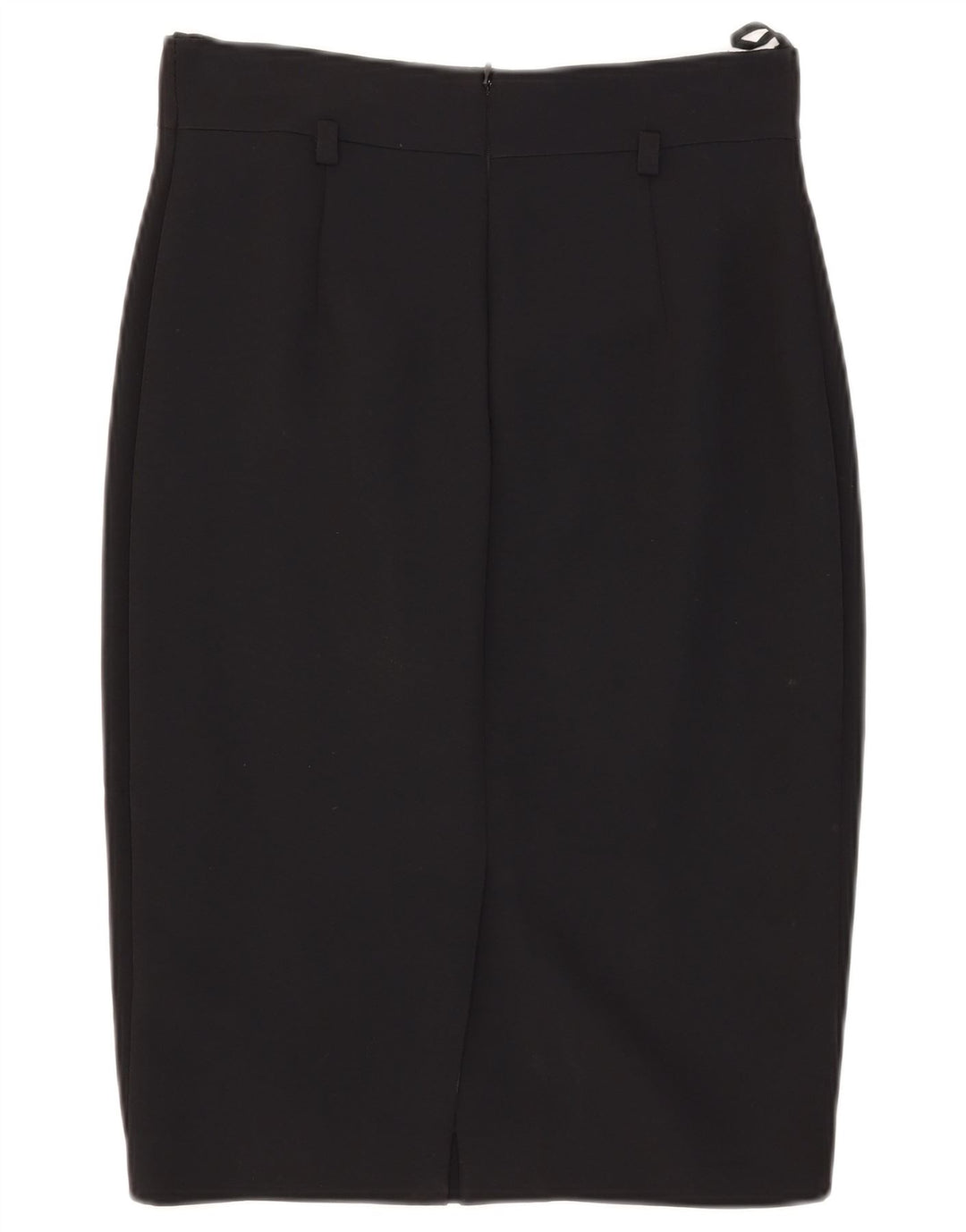 Luisa Spagnoli Womens Pencil Skirt IT 42 Medium W28 Black Acetate