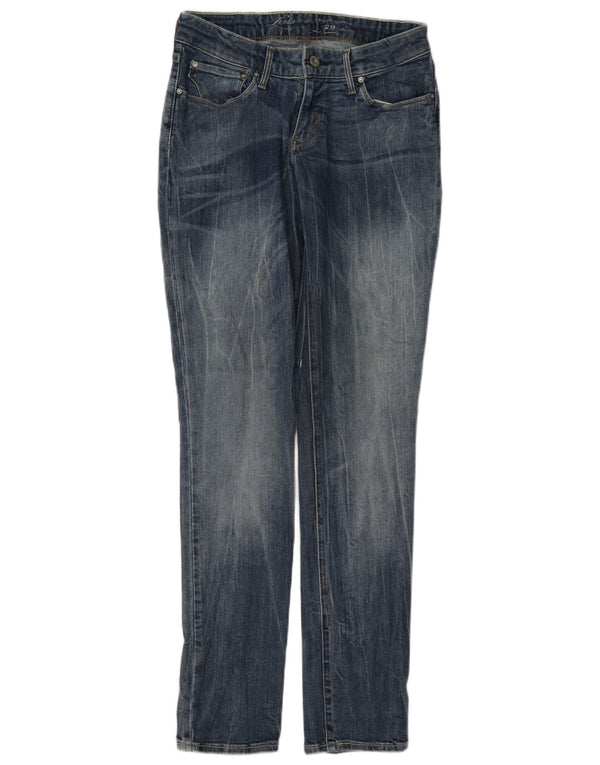 Levi's Womens Bold Curve Super Low Skinny Jeans W29 L34 Blå Bomuld