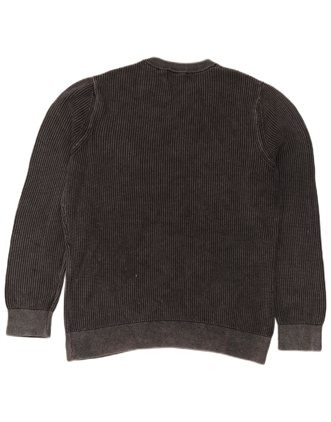 Superdry Mens Crew Neck Jumper Sweater XL Grey Cotton