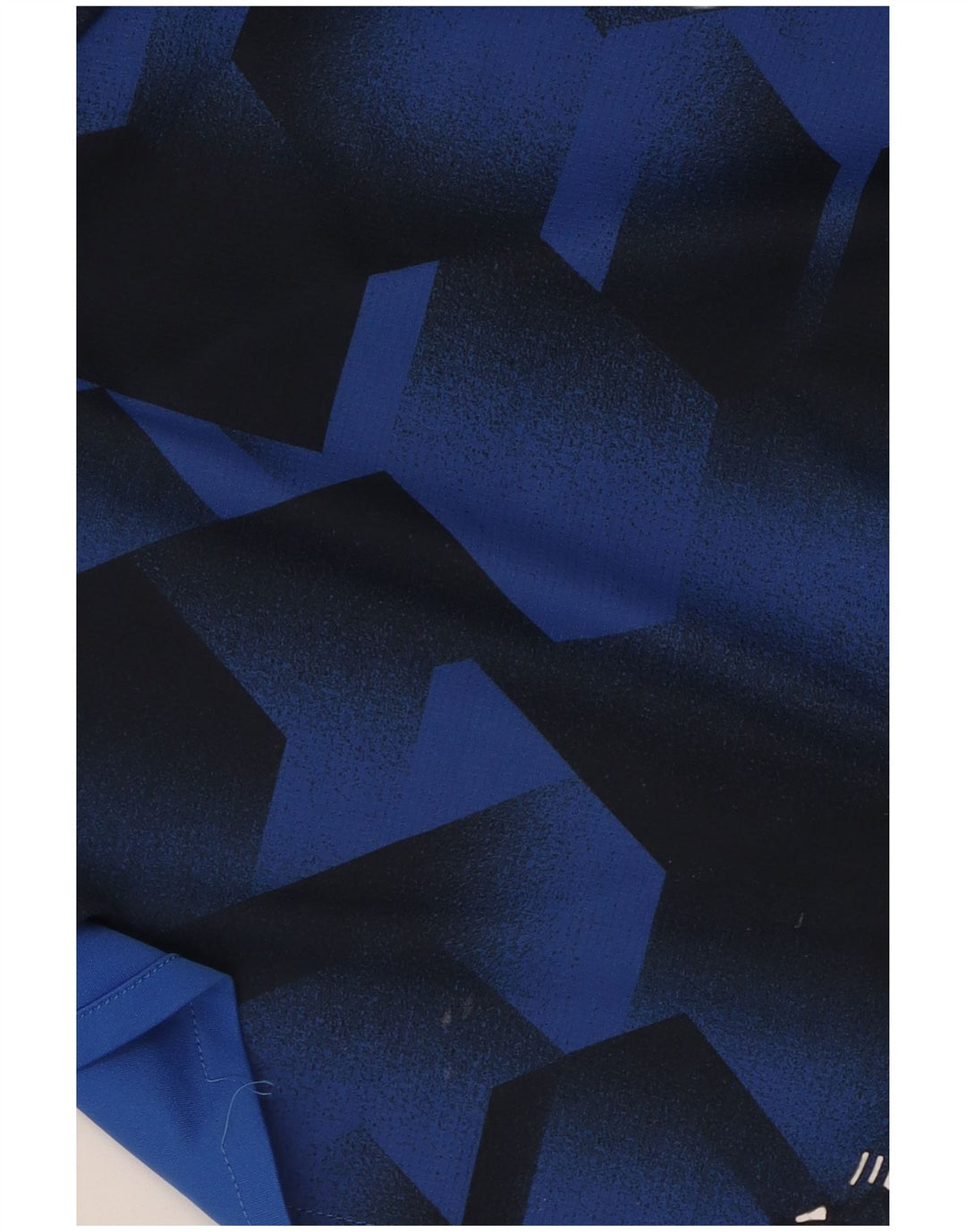 Adidas Mens Climalite Graphic T-Shirt Top Small Blue Geometric Polyester