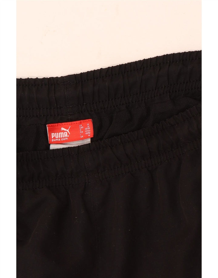 Pantaloni scurți sport Puma Graphic Bermuda pentru bărbați, mediu negru