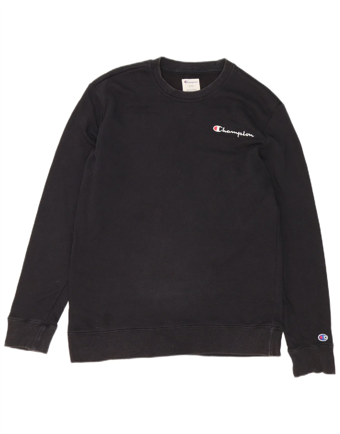 Felpa da uomo Champion Small in cotone nero