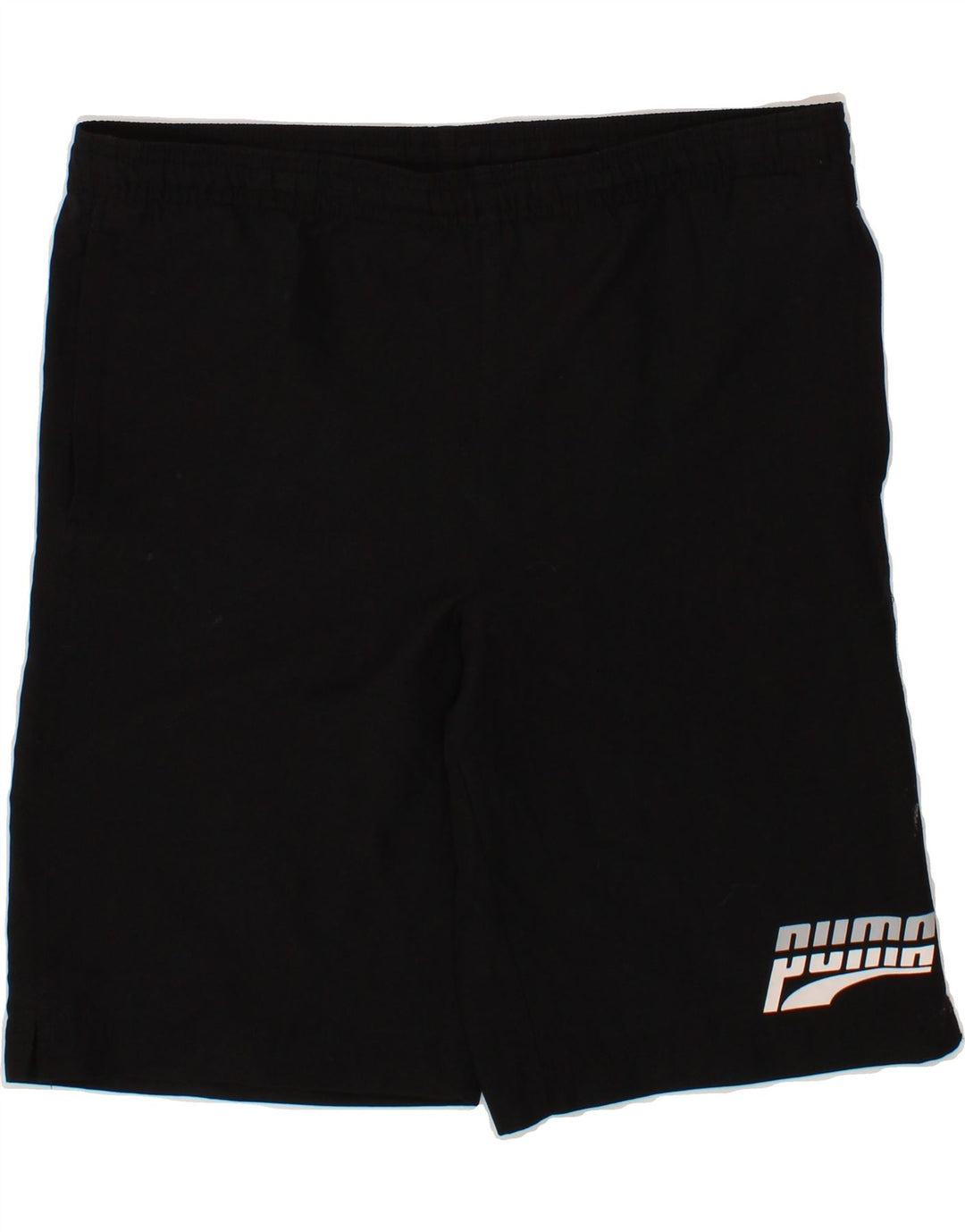 PUMA Boys Graphic Sport Shorts 15-16 Years  Black Polyester Vintage Puma and Second-Hand Puma from Messina Hembry 