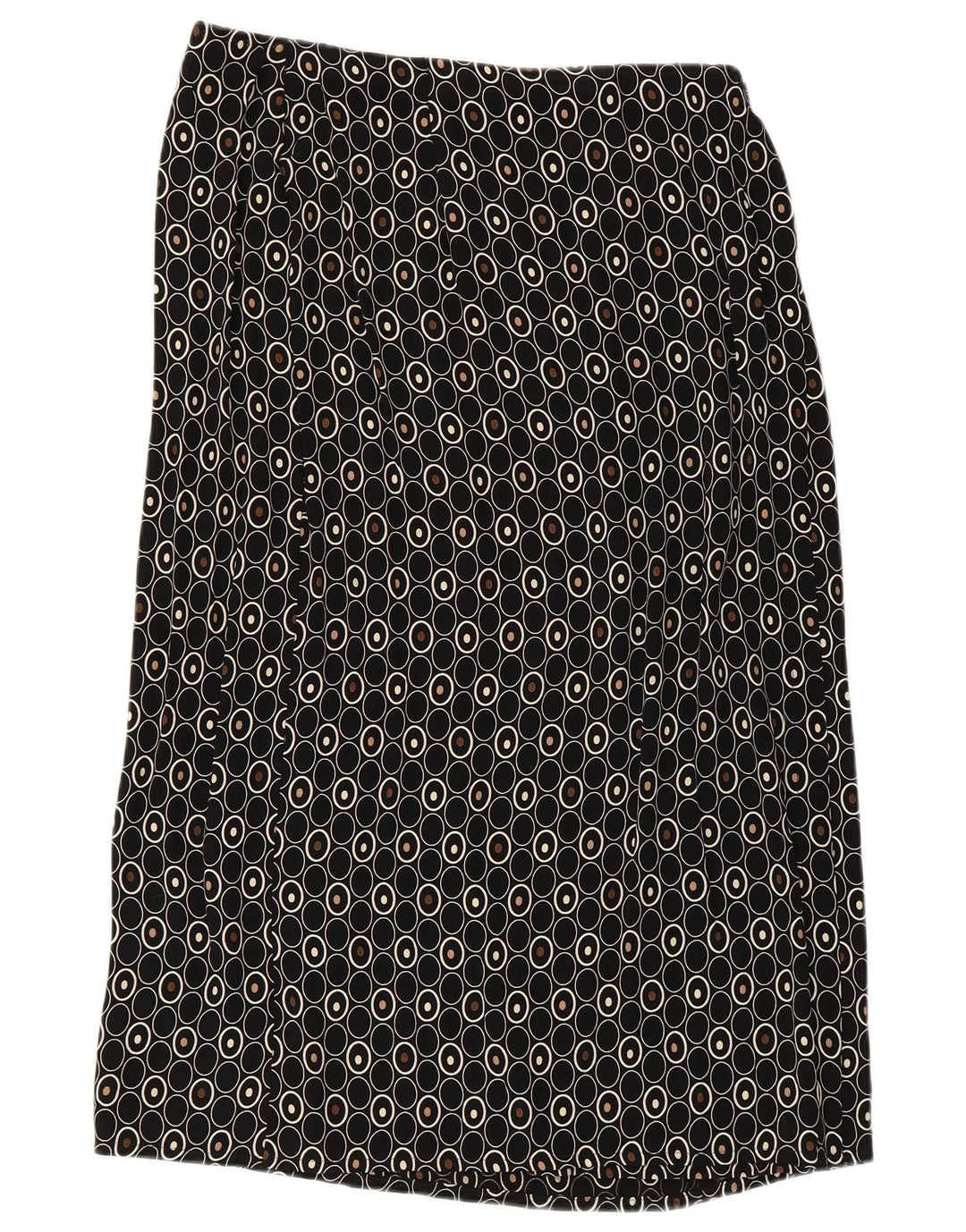 Marks & Spencer lige nederdel til kvinder UK 14 Medium W30 Sort Geometrisk