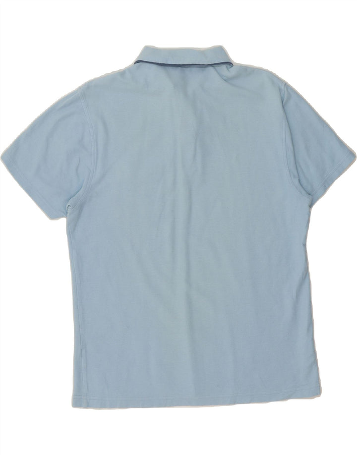 WRANGLER Mens Classic Fit Polo Shirt Medium Blue Cotton Vintage Wrangler and Second-Hand Wrangler from Messina Hembry 