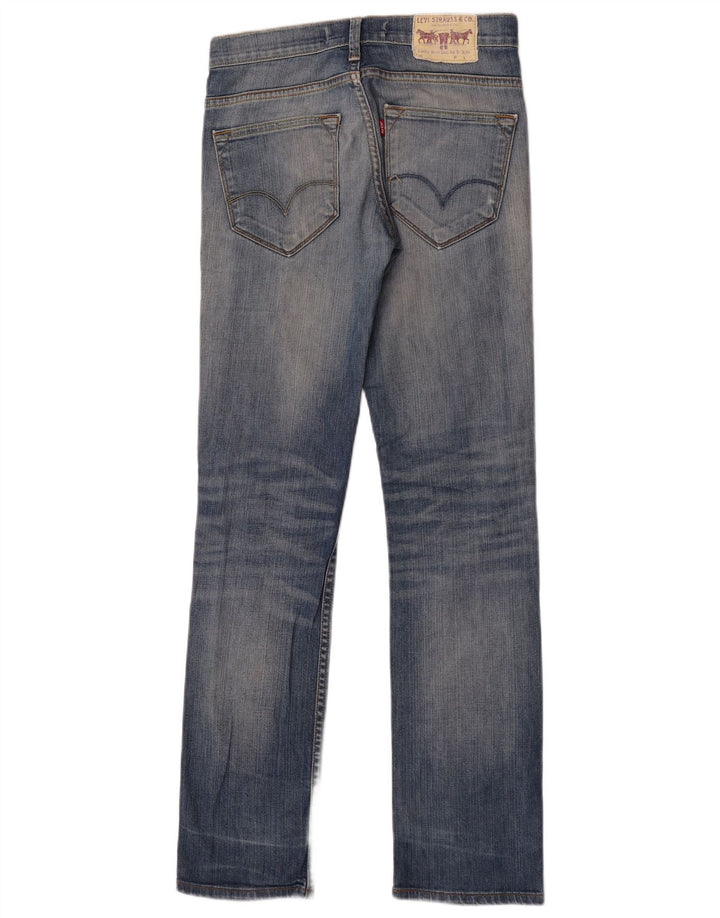 Levi's Herre 511 Slim Jeans W28 L34 Blå