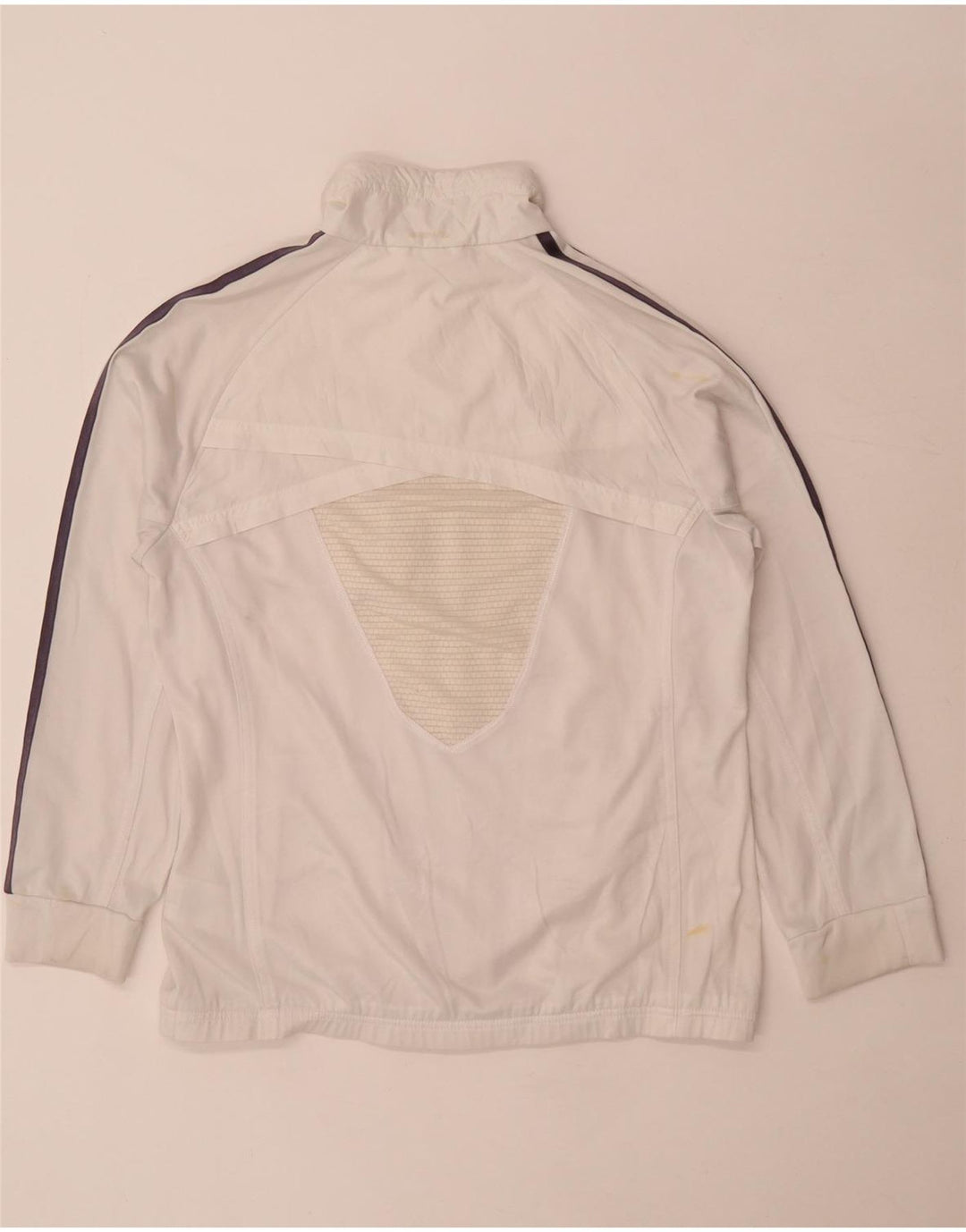 Damska kurtka dresowa adidas Climalite Top Jacket UK 14, duża, biała, poliestrowa