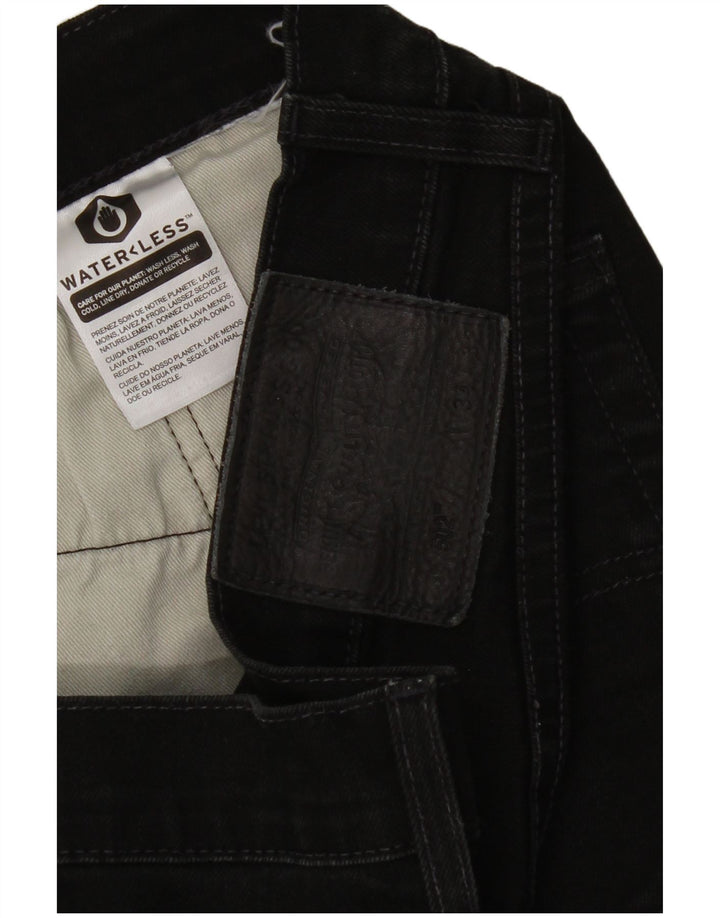 Levi's Herren 502 Tapered Jeans W34 L32 Schwarz