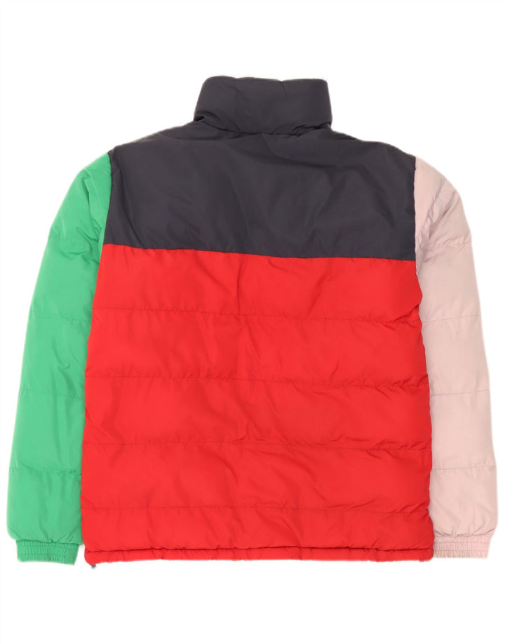 Karl Kani Mens Graphic Padded Jacket UK 36 Small Multicoloured Colourblock