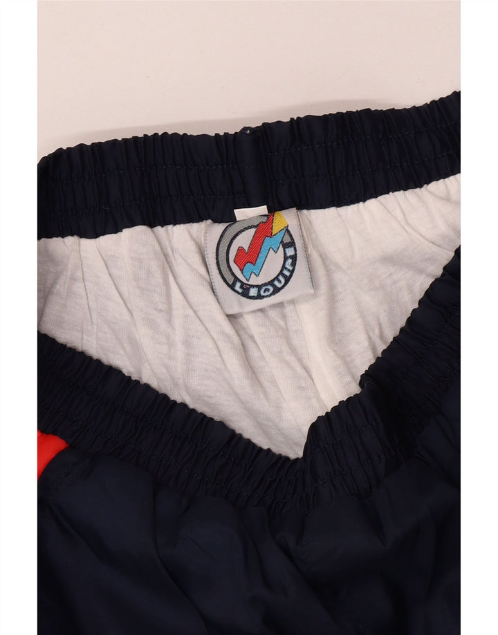 L'Equipe Womens Tracksuit Trousers Joggers UK 12 Medium Navy Blue