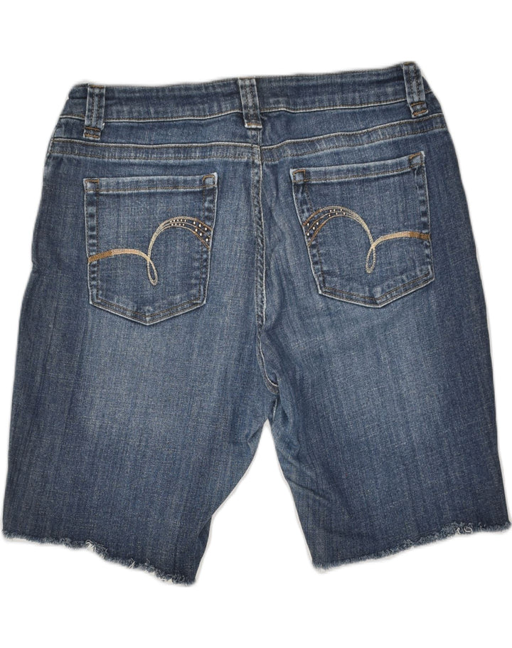 LEE Womens Slender Secret Denim Shorts W38 XL  Blue Cotton | Vintage Lee | Thrift | Second-Hand Lee | Used Clothing | Messina Hembry 