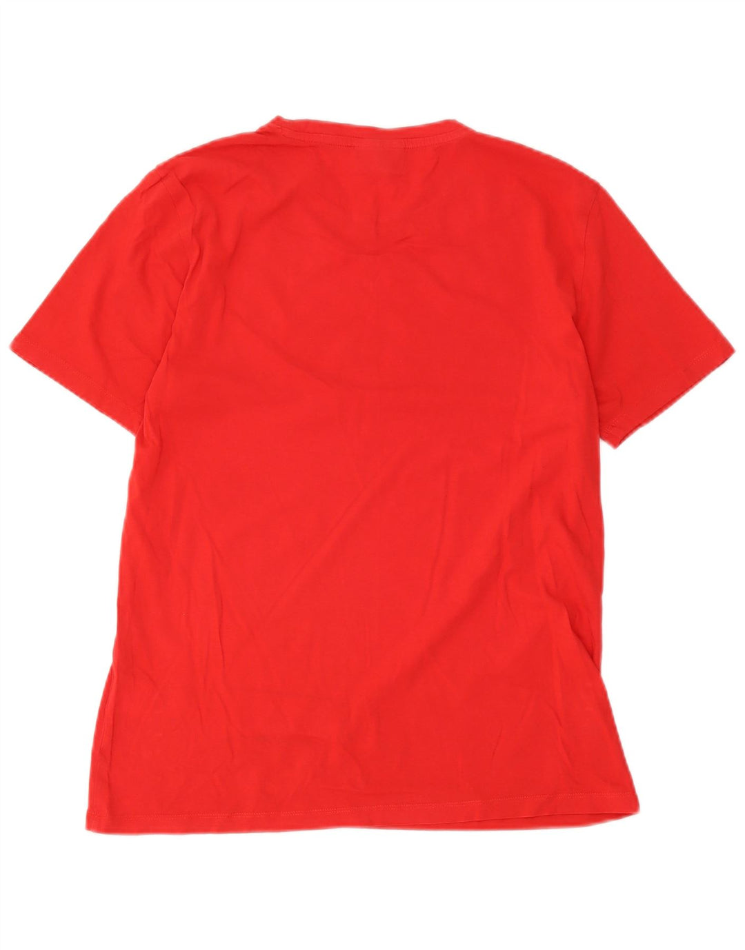 Hugo Boss Mens Graphic T-Shirt Top Small Red Cotton