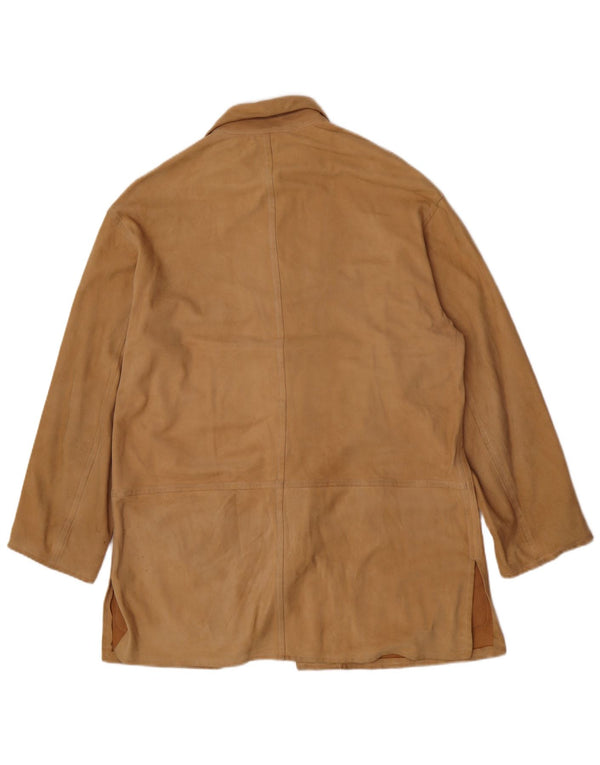 Enrico Mandelli Γυναικείο Δερμάτινο Μπουφάν UK 18 XL Brown Classic