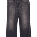 Wrangler Mens Roxboro Straight Jeans W36 L30 Blue Cotton