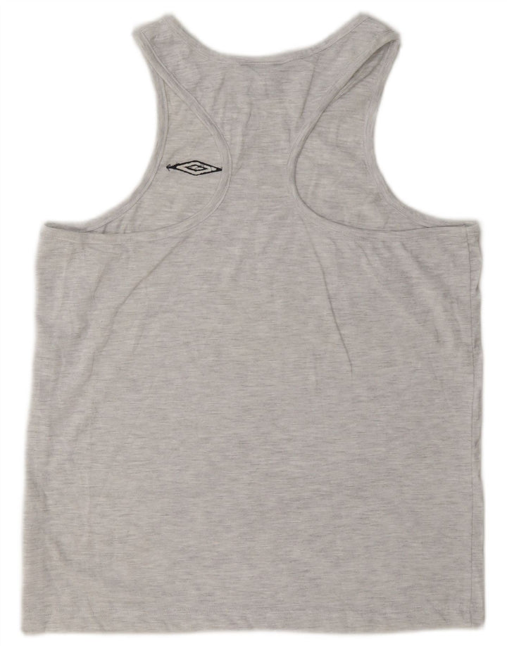 Umbro Herrevest Top Medium Grey Flecked Polyester