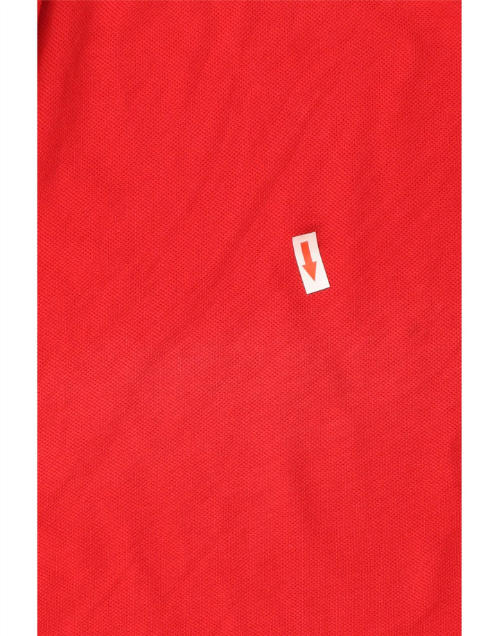 Lacoste Mens Polo Shirt Size 5 Large Red Cotton