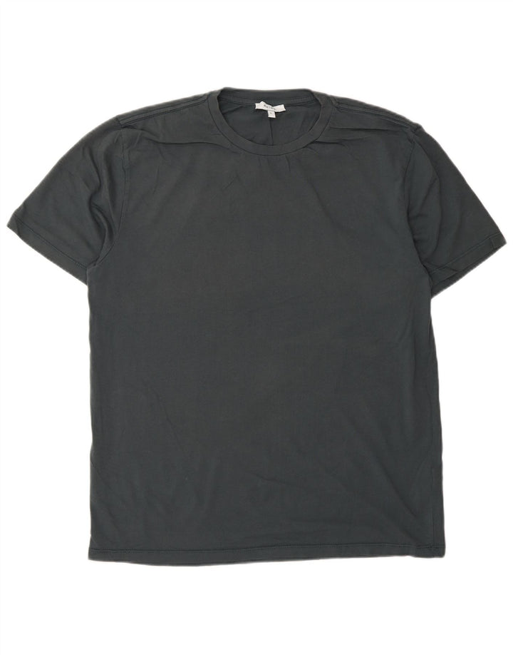 T-shirt da uomo Reiss Top Large in cotone blu