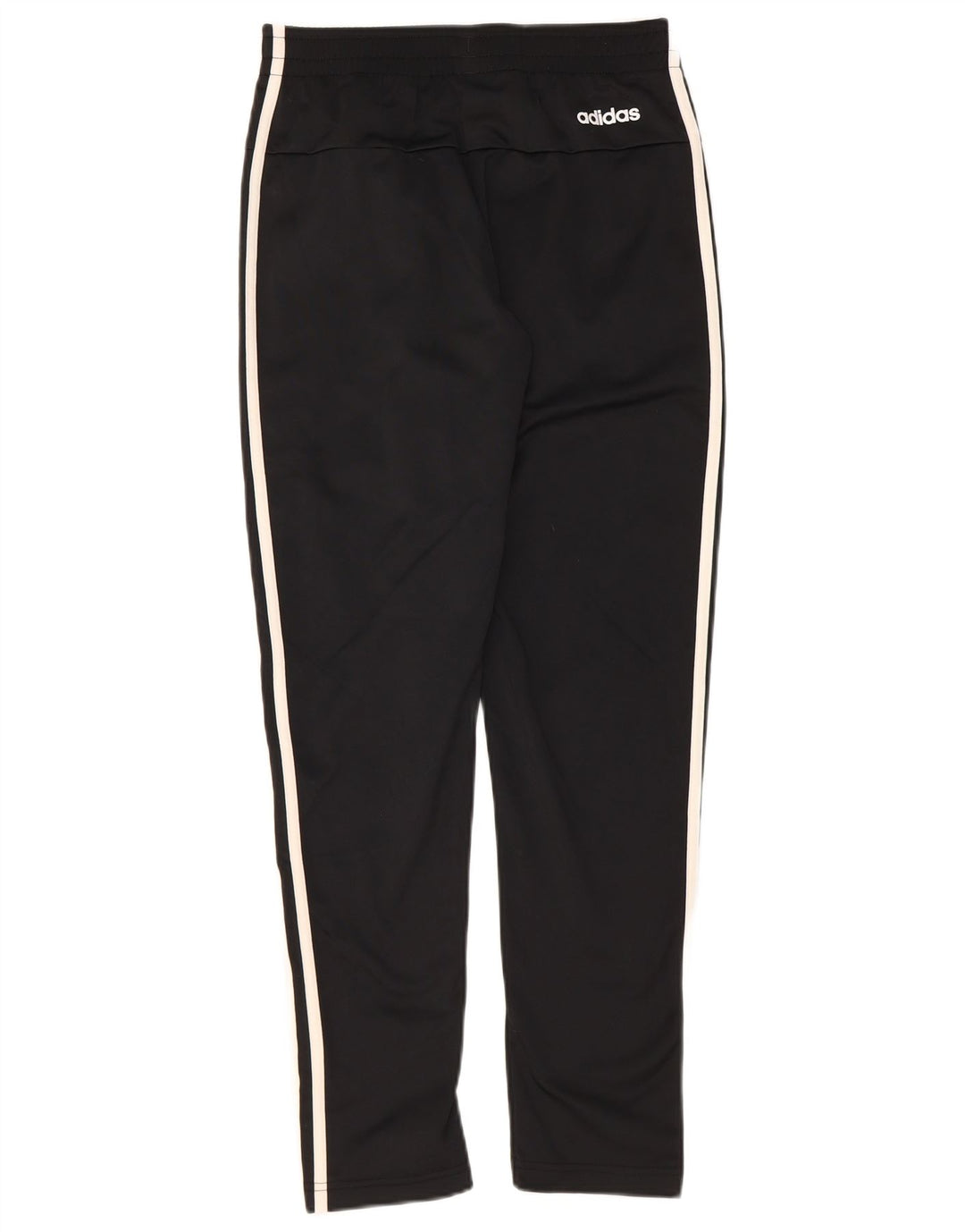 ADIDAS Boys Tracksuit Trousers 11-12 Years  Black Polyester