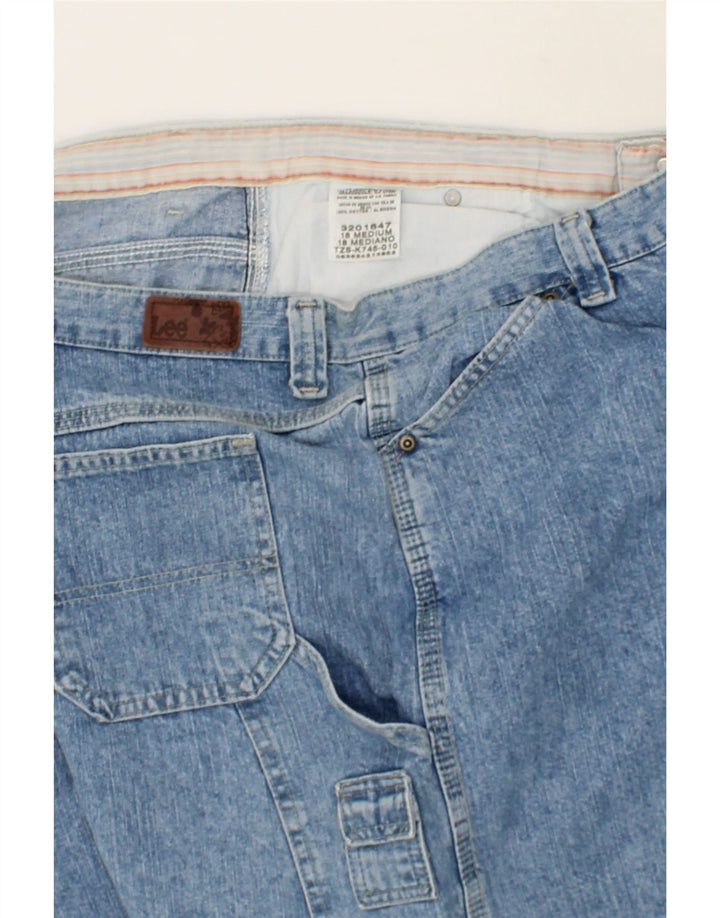 LEE Womens Denim Shorts US 18 2XL W36 Blue Cotton Vintage Lee and Second-Hand Lee from Messina Hembry 