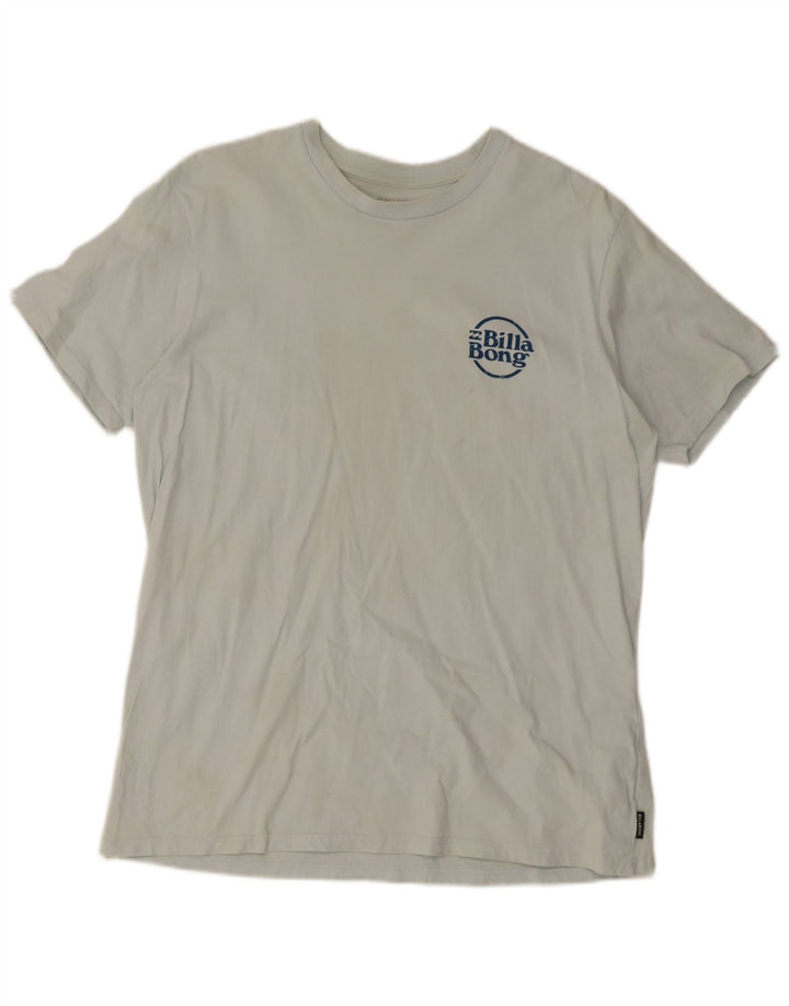 Billabong Mens T-Shirt Top Large Blue Cotton