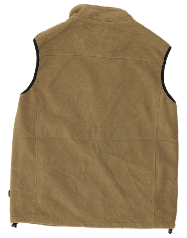High Colorado Herren-Fleeceweste, UK 42, XL, Khaki, Polyester