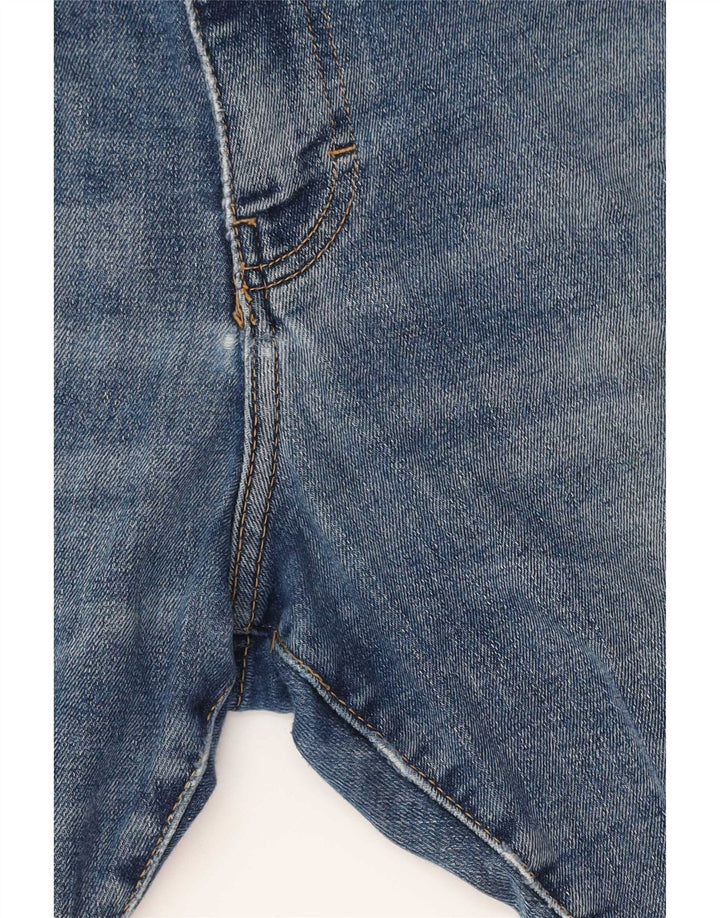 Zara Herre Denim Shorts EU 44 Large W34 Blue Cotton