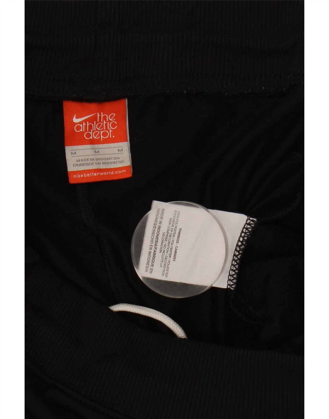Nike Womens Tracksuit Trousers UK 14 Medium  Black Polyester