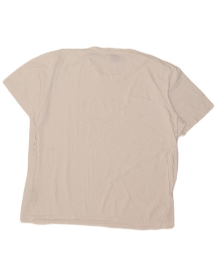 Hugo Boss Mens T-Shirt Top 2XL White