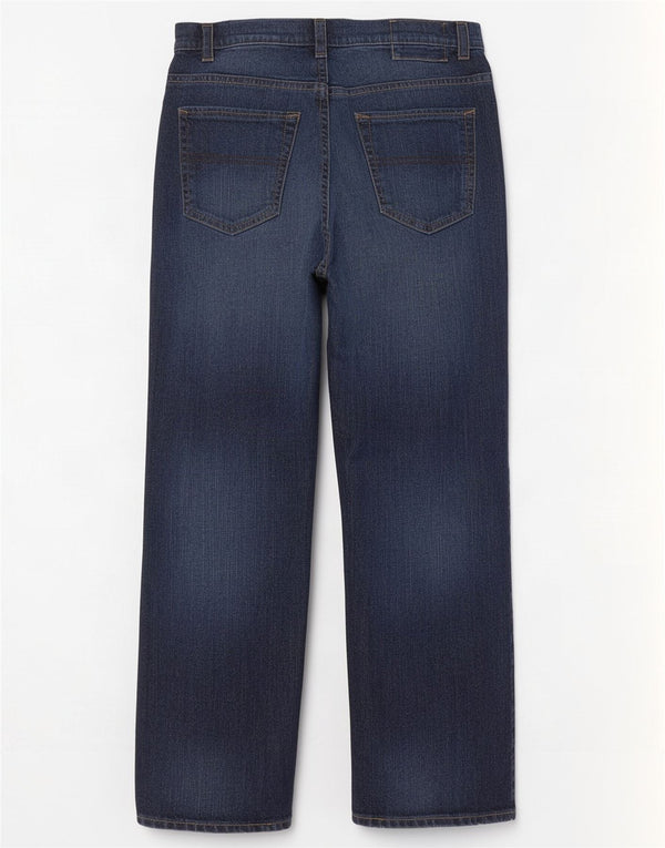 Marks & Spencer Mens Blue Harbour Straight Jeans W32 L29 Navy Cotton