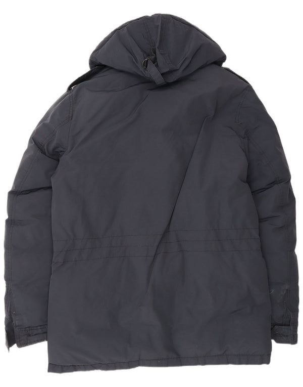 Tommy Hilfiger Herre hættepolstret jakke UK 40 Large Navy Blue
