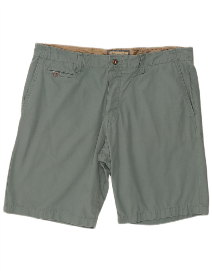 Replay Mens Regular Chino Shorts W36 Large Green