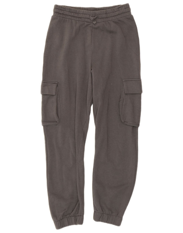 Pantalon de survêtement cargo Zara pour femme, jogging UK 8, petit coton gris