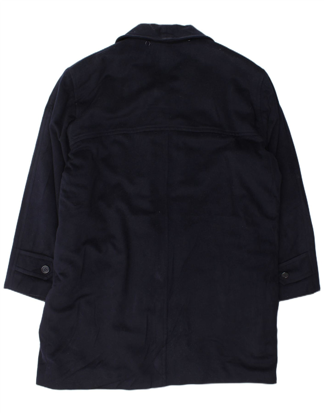 Vintage Mens Duffle Coat UK 44 2XL Navy Blue