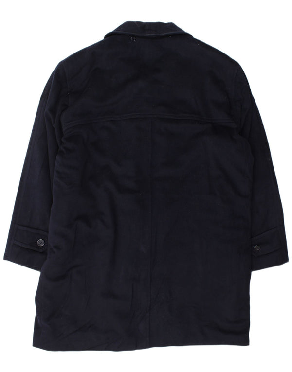 Vintage Herren Dufflecoat UK 44 2XL Marineblau