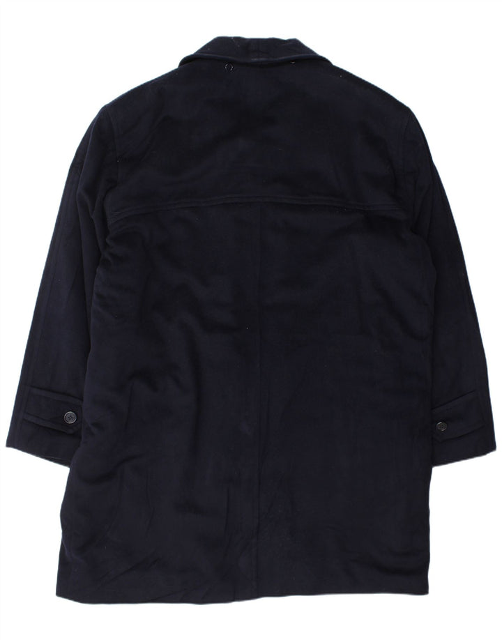Vintage Mens Duffle Coat UK 44 2XL Navy Blue