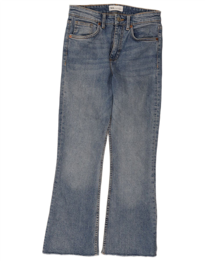 Zara Womens Bootcut Jeans EU 38 Small W28 L26 Blue
