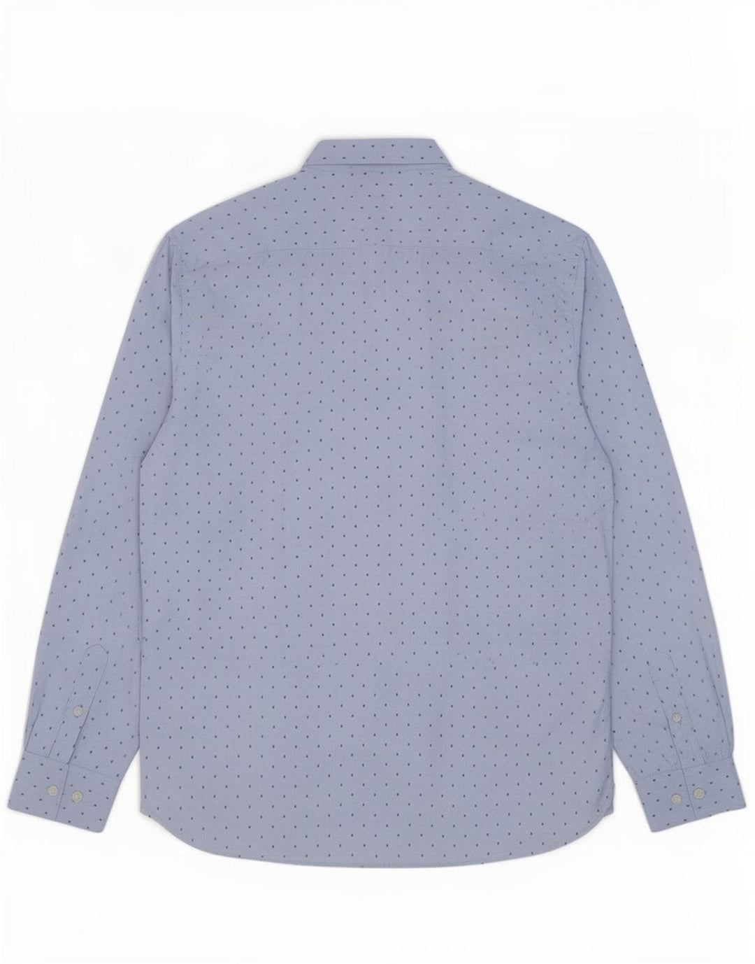 French Connection Chemise Homme Large Bleu Pois Polyester
