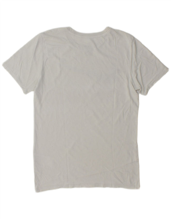 Nike Herre Athletic Cut Grafisk T-Shirt Top Lille hvid Bomuld