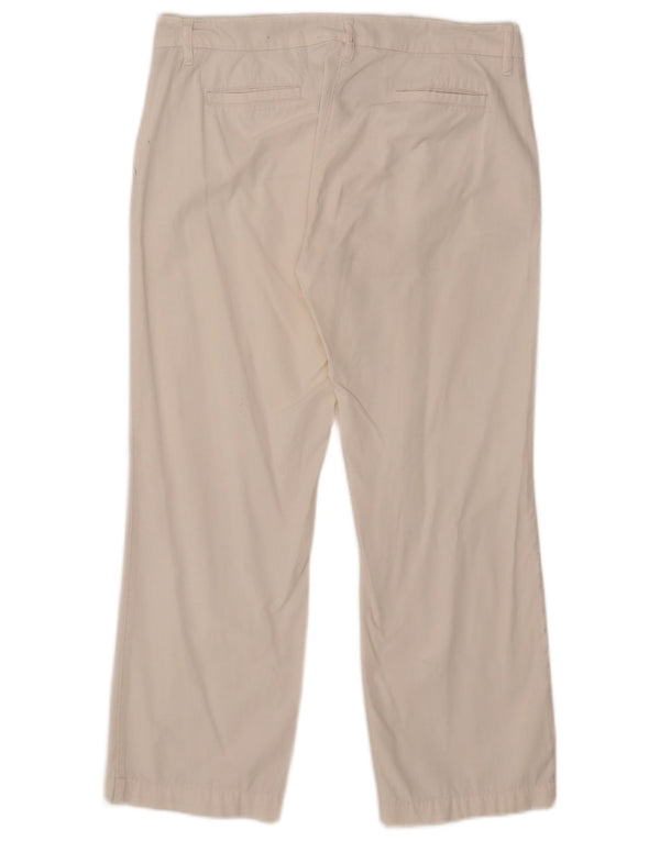 North Sails Womens Straight Chino Trousers IT 44 Medium W32 L25 White