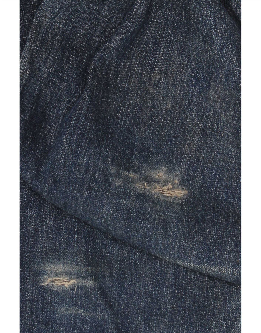Levi's Mens Distressed Wide Leg Jeans W29 L34 Blue Cotton