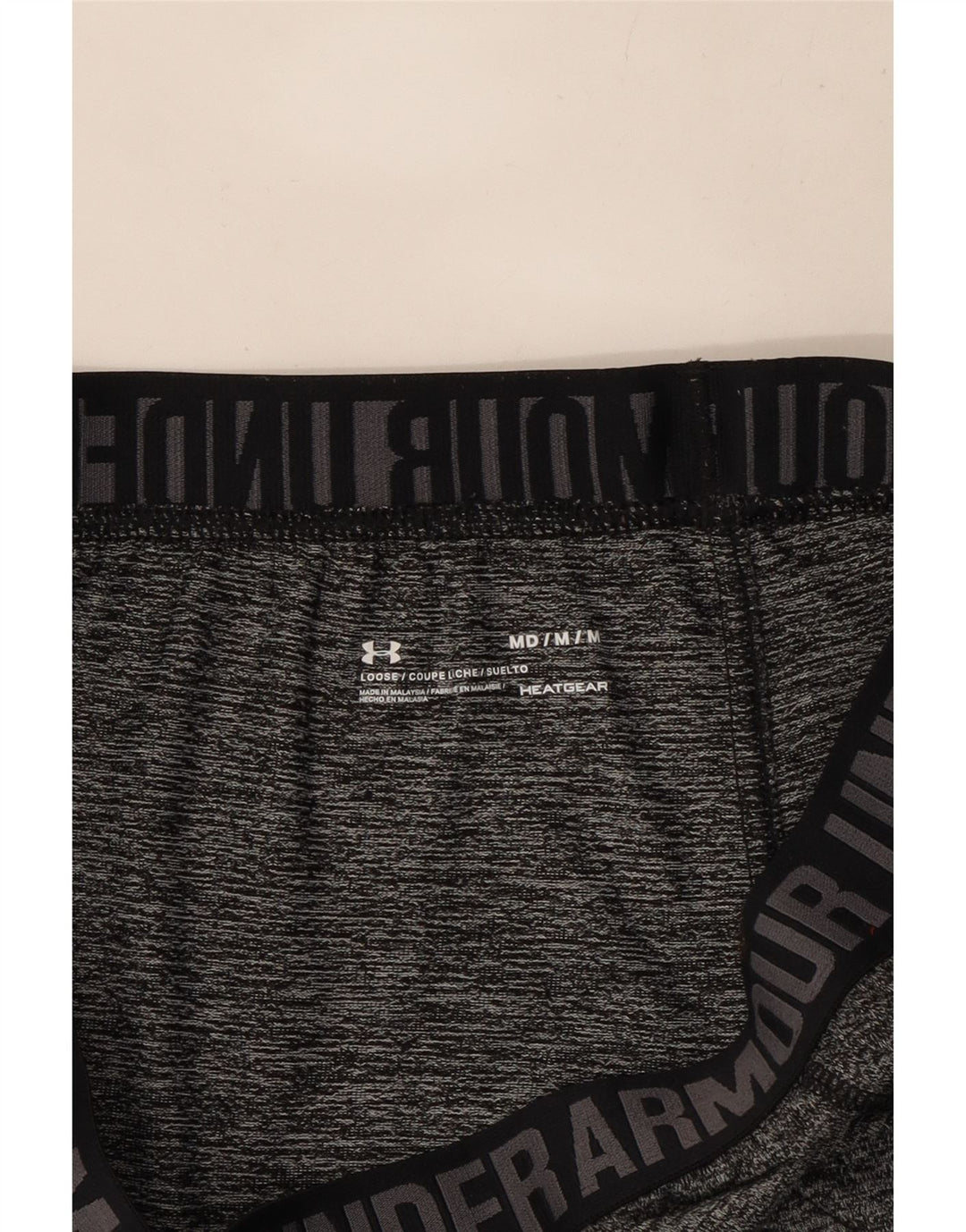 UNDER ARMOUR Womens Tracksuit Trousers Joggers UK 14 Medium  Grey