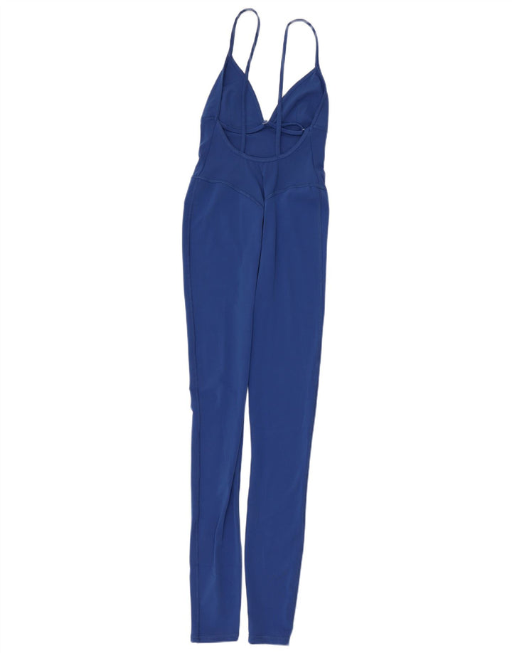 Tuta senza maniche da donna Zara UK 8 Small blu in poliammide