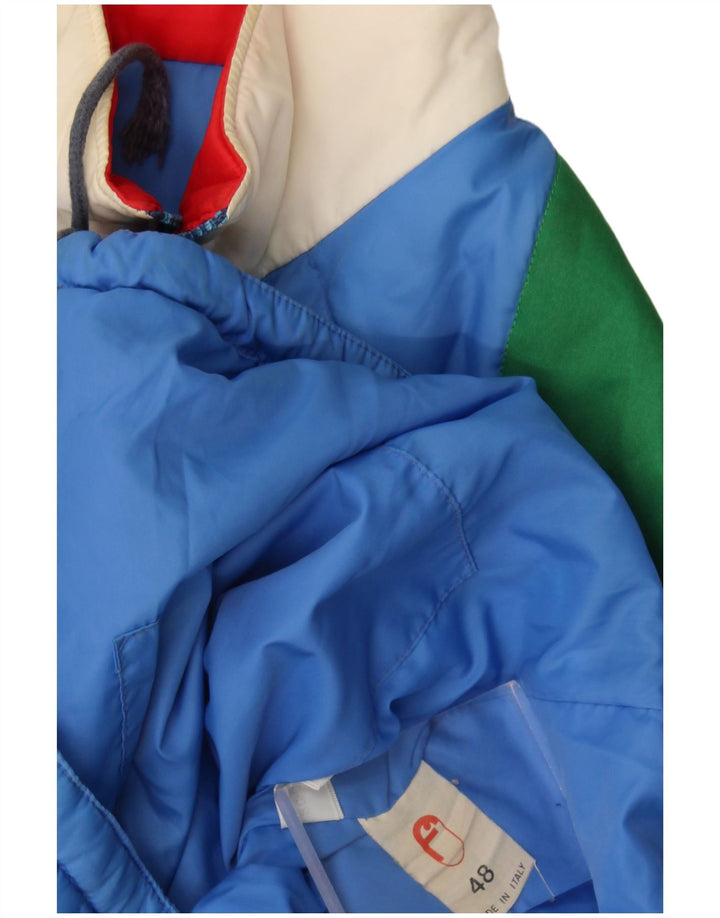 Giacca imbottita da uomo La Font IT 48 Blu medio Colourblock Poliammide